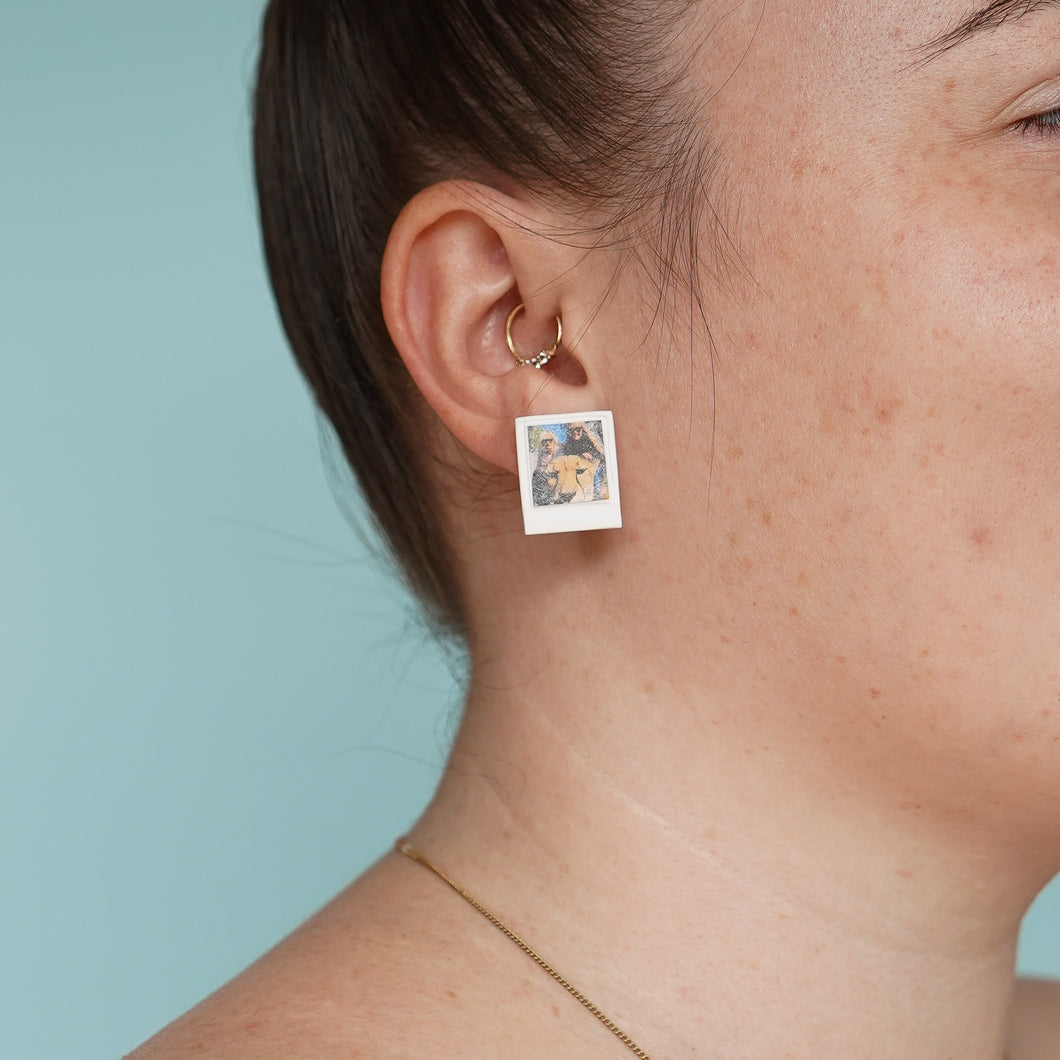 Polaroid - Custom Earrings