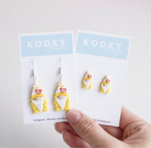 Load image into Gallery viewer, TY Gnome Earrings
