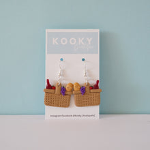 Load image into Gallery viewer, Picnic Basket Earrings
