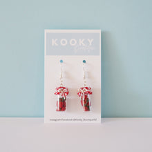 Load image into Gallery viewer, Strawberry Jar Earrings
