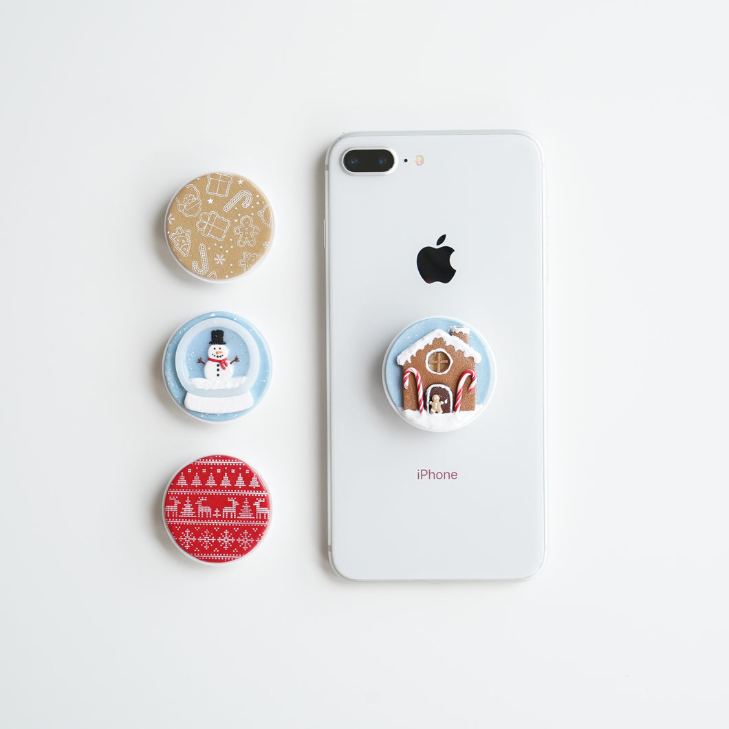 Phone Pop Sockets - Christmas
