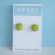 Load image into Gallery viewer, Succulent Stone Earrings
