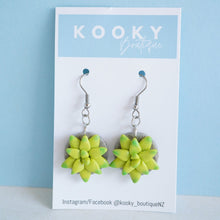Load image into Gallery viewer, Succulent Stone Earrings
