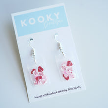 Load image into Gallery viewer, Candy Heart Bags Earrings
