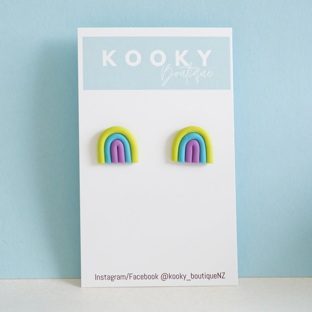 Rainbow Earrings - In Stock