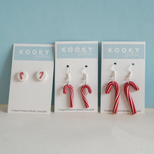 Load image into Gallery viewer, Candy Cane Earrings
