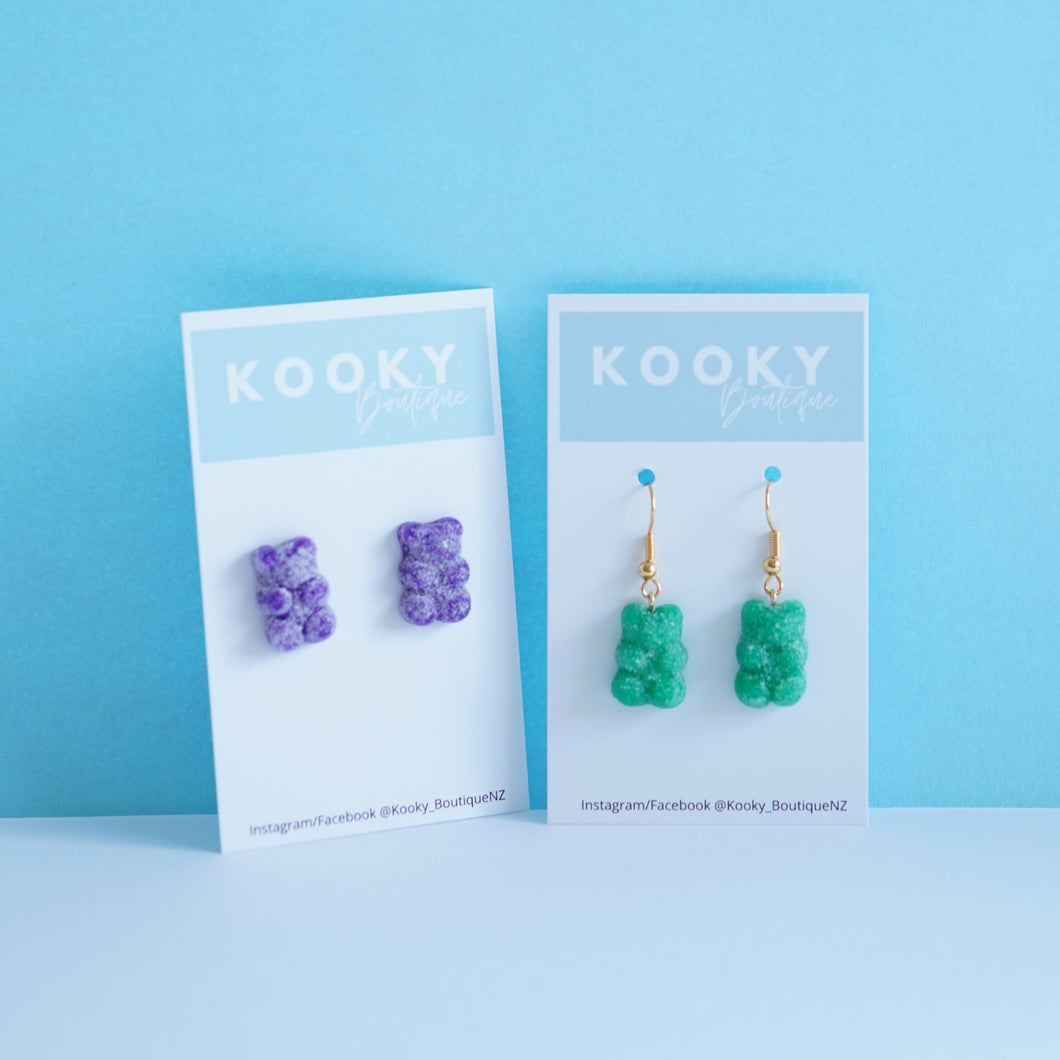 Sour Gummy Bear Earring - In Stock