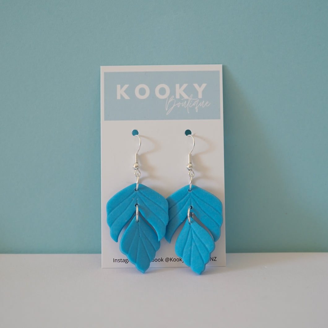 Feather Leaf Earrings