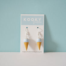 Load image into Gallery viewer, Large Single Scoop Ice Cream Earrings
