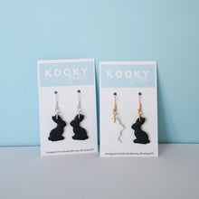 Load image into Gallery viewer, Rabbit Silhouette Earrings

