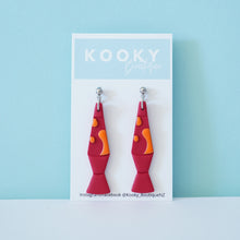 Load image into Gallery viewer, Lava Lamp Earrings
